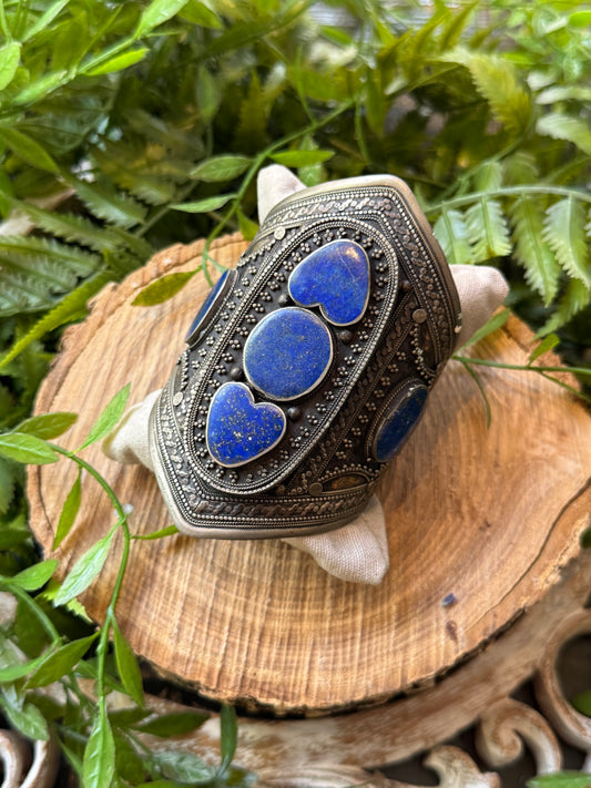 Lapis Cuff Bracelet