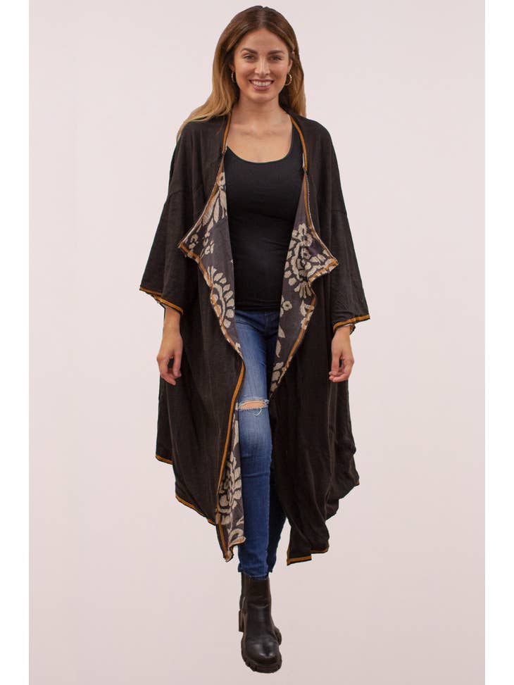 Whit Reversible Jacket - Flora - La De Da