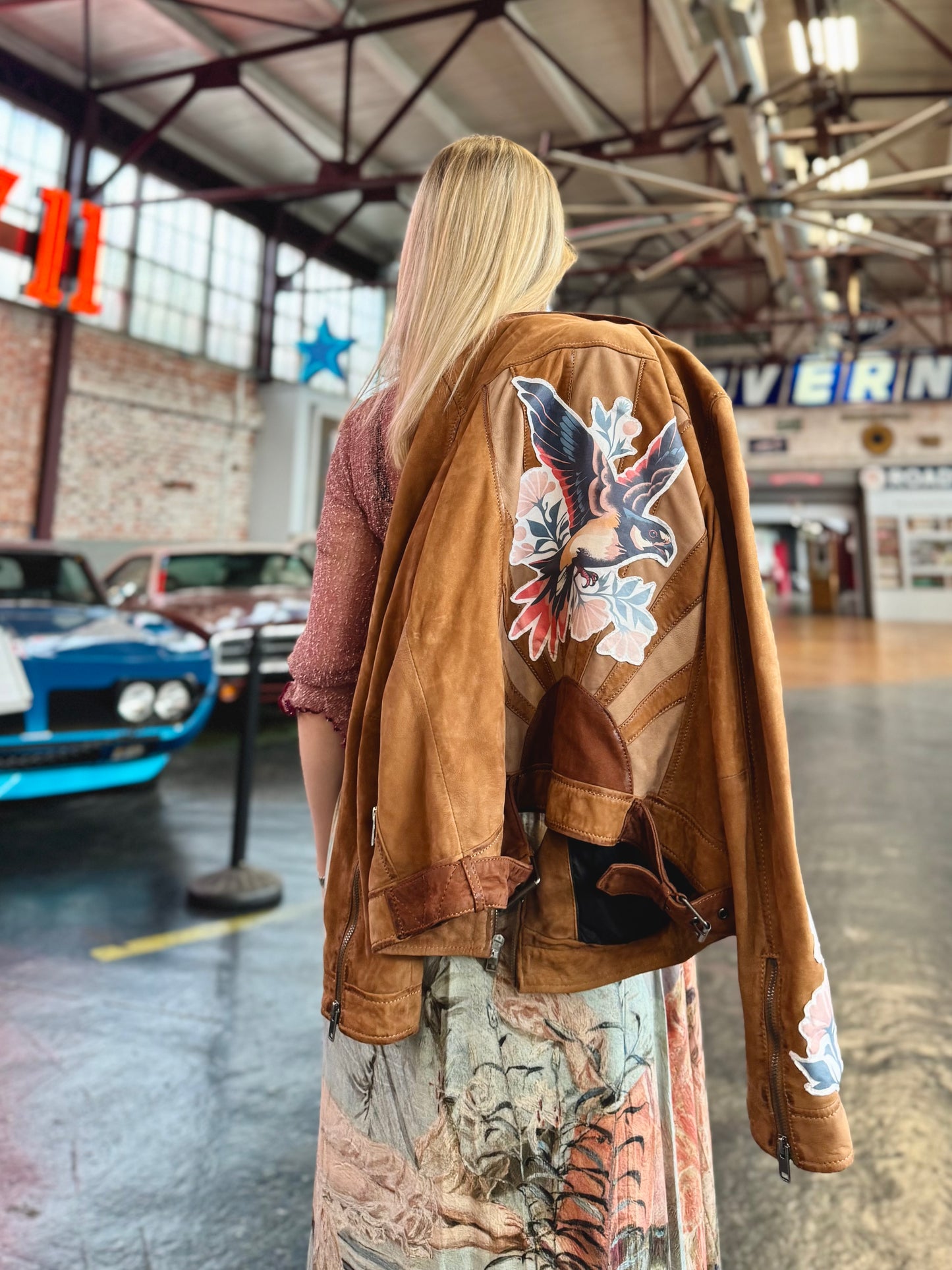 'Put A Bird On It' M. Leather Jacket - Monica Moses*