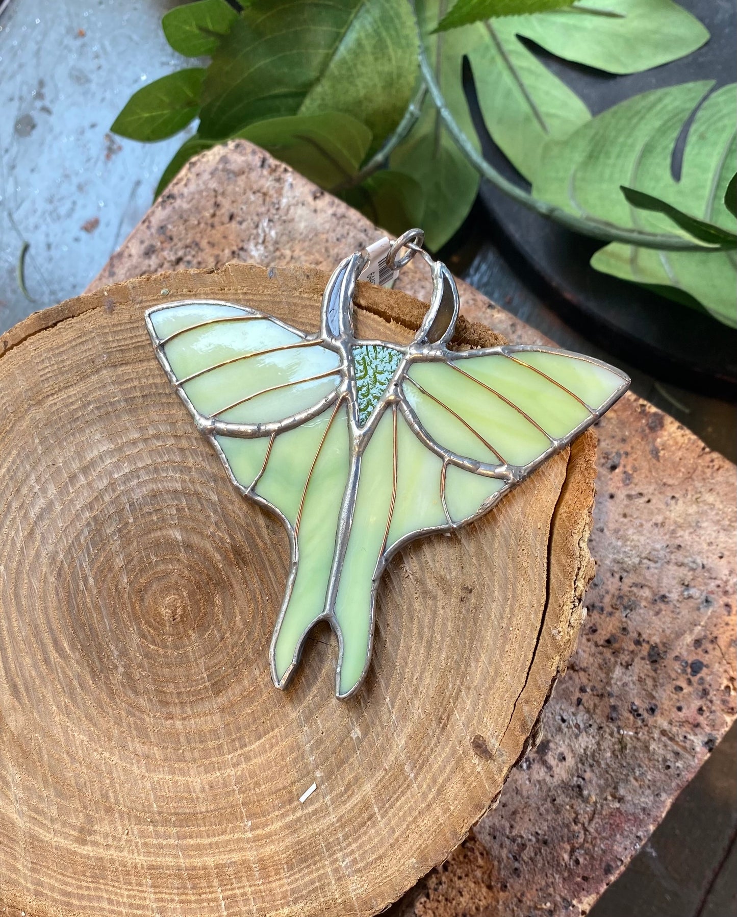 Luna Moth Glass Pendant - KC01*