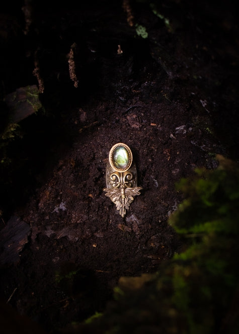 Cavern Lantern Finger Armor Ring - La De Da