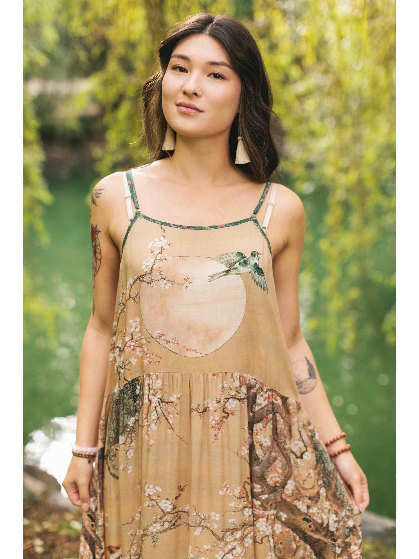 Fable Bohéme Long Maxi Slip Dress