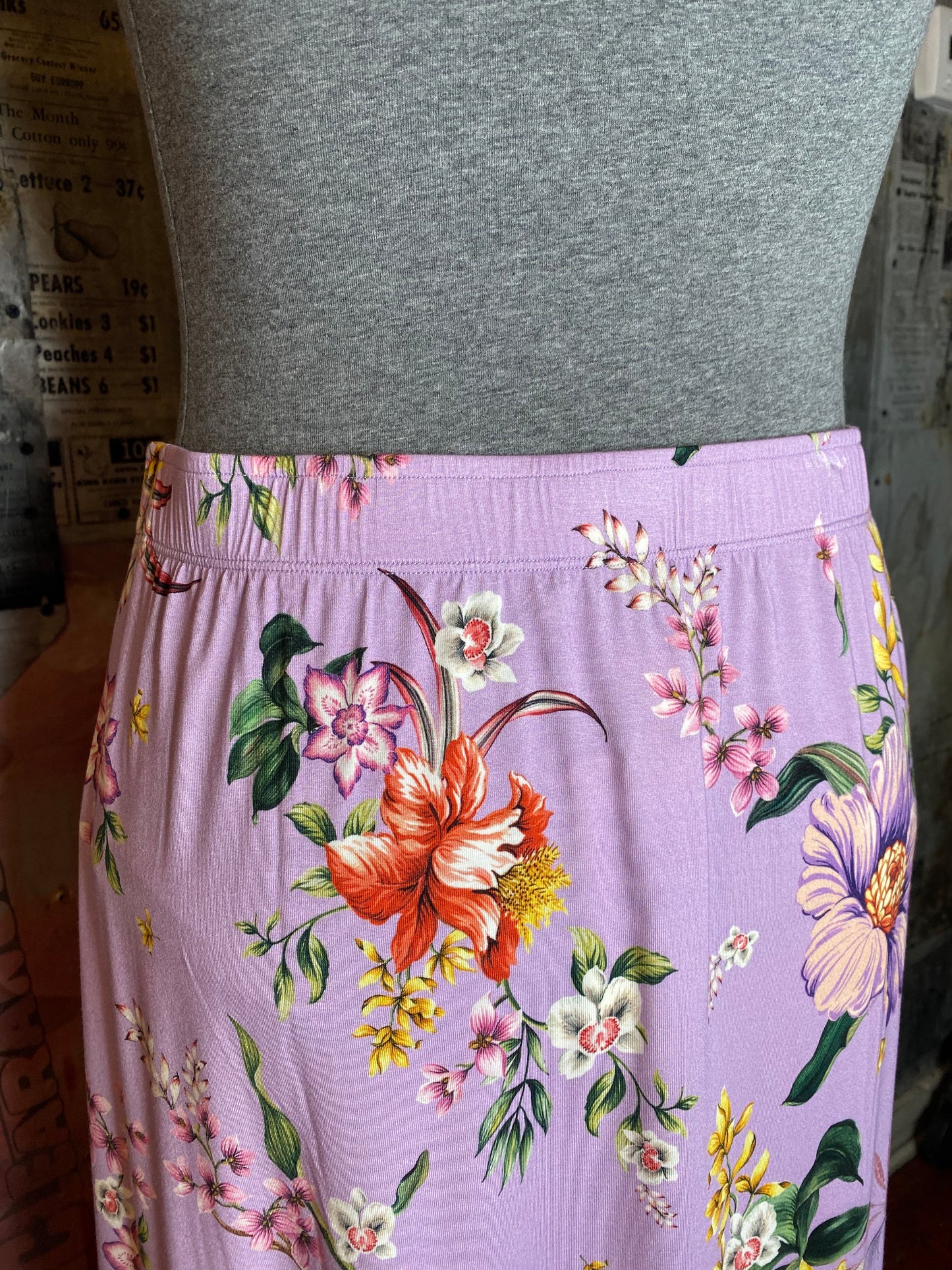 The Janie Favorite Asymmetrical Skirt - Willah Lavender