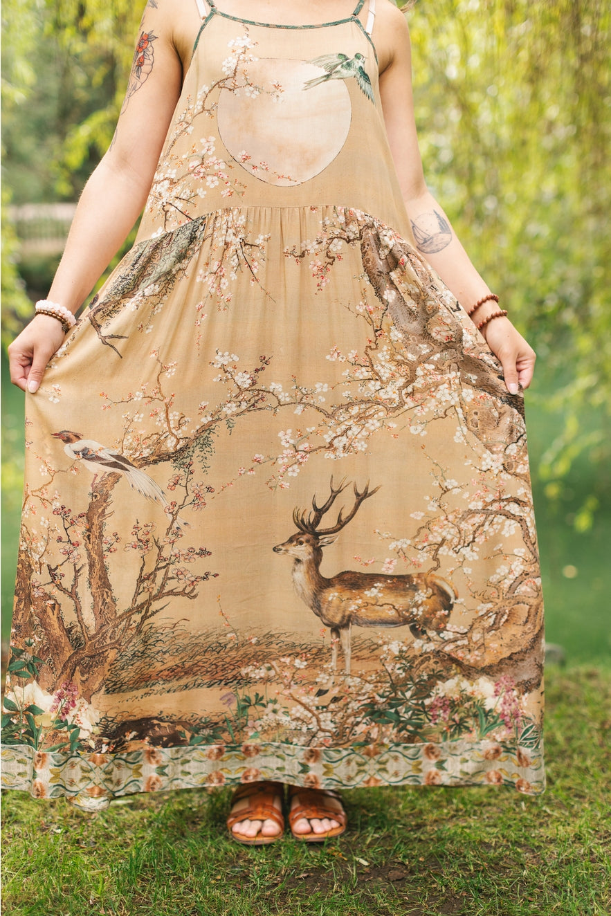 Fable Bohéme Long Maxi Slip Dress