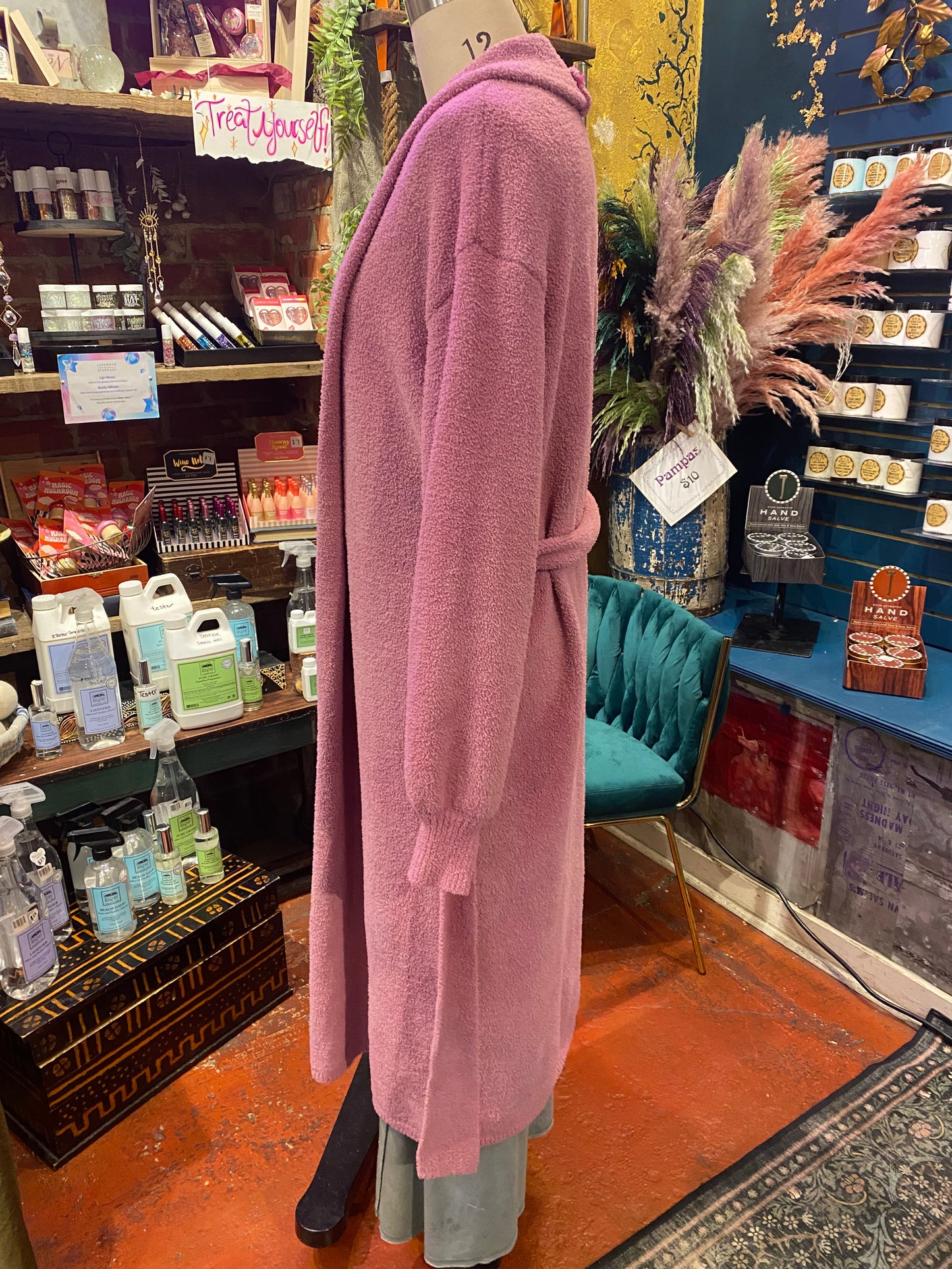Custom Dyed Robe - Pink