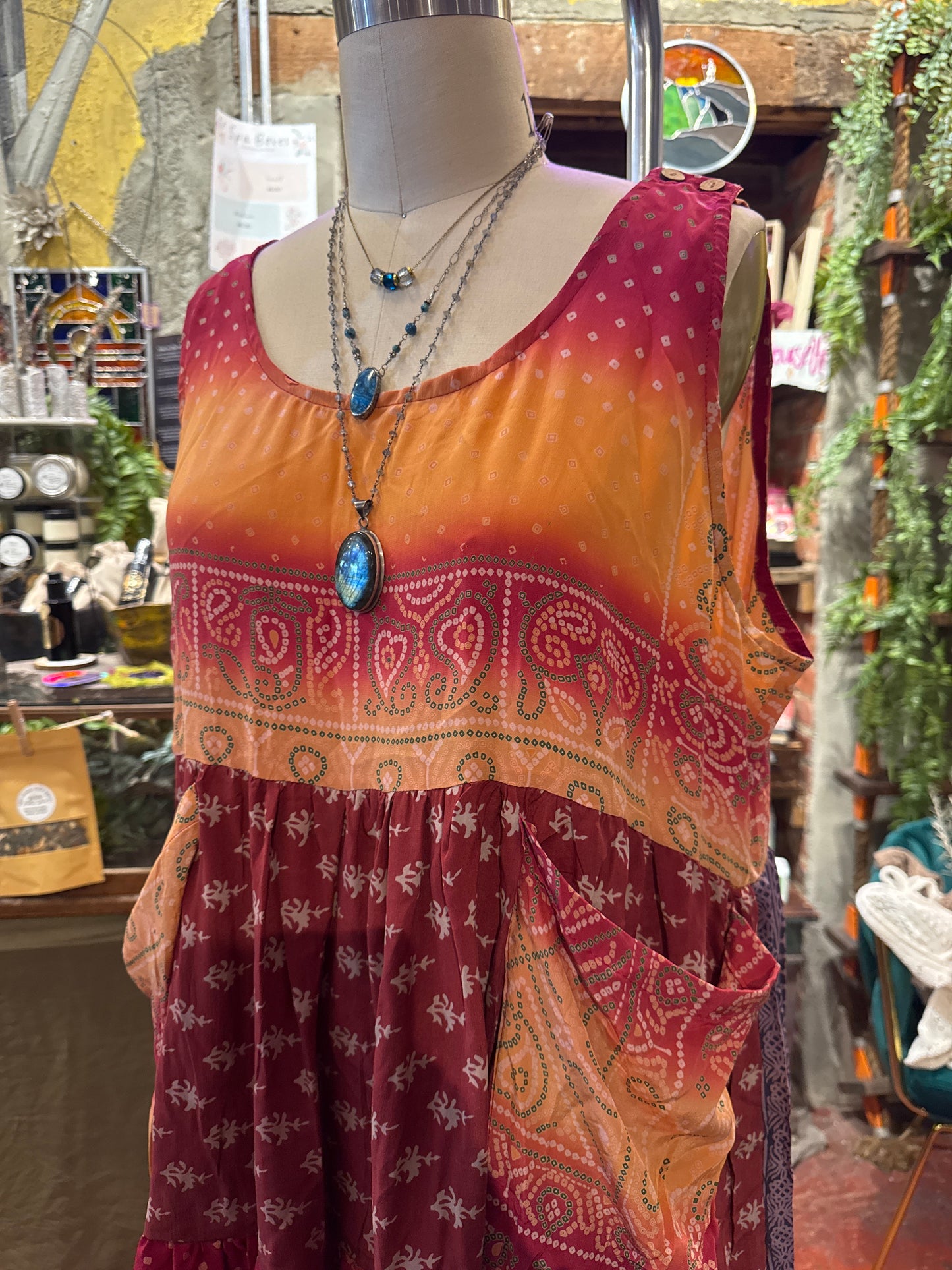 Silk Meadow Mini Dress 0525 109