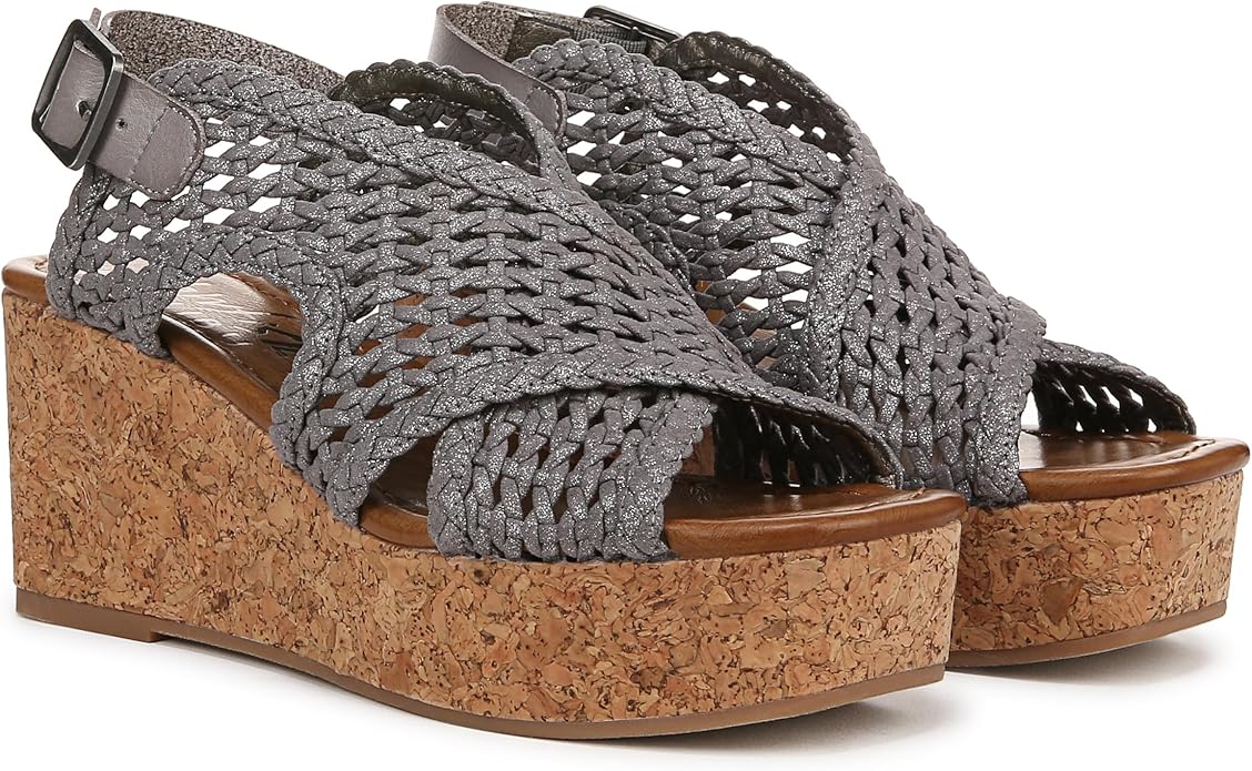 Andrea Sandal - Dark Silver