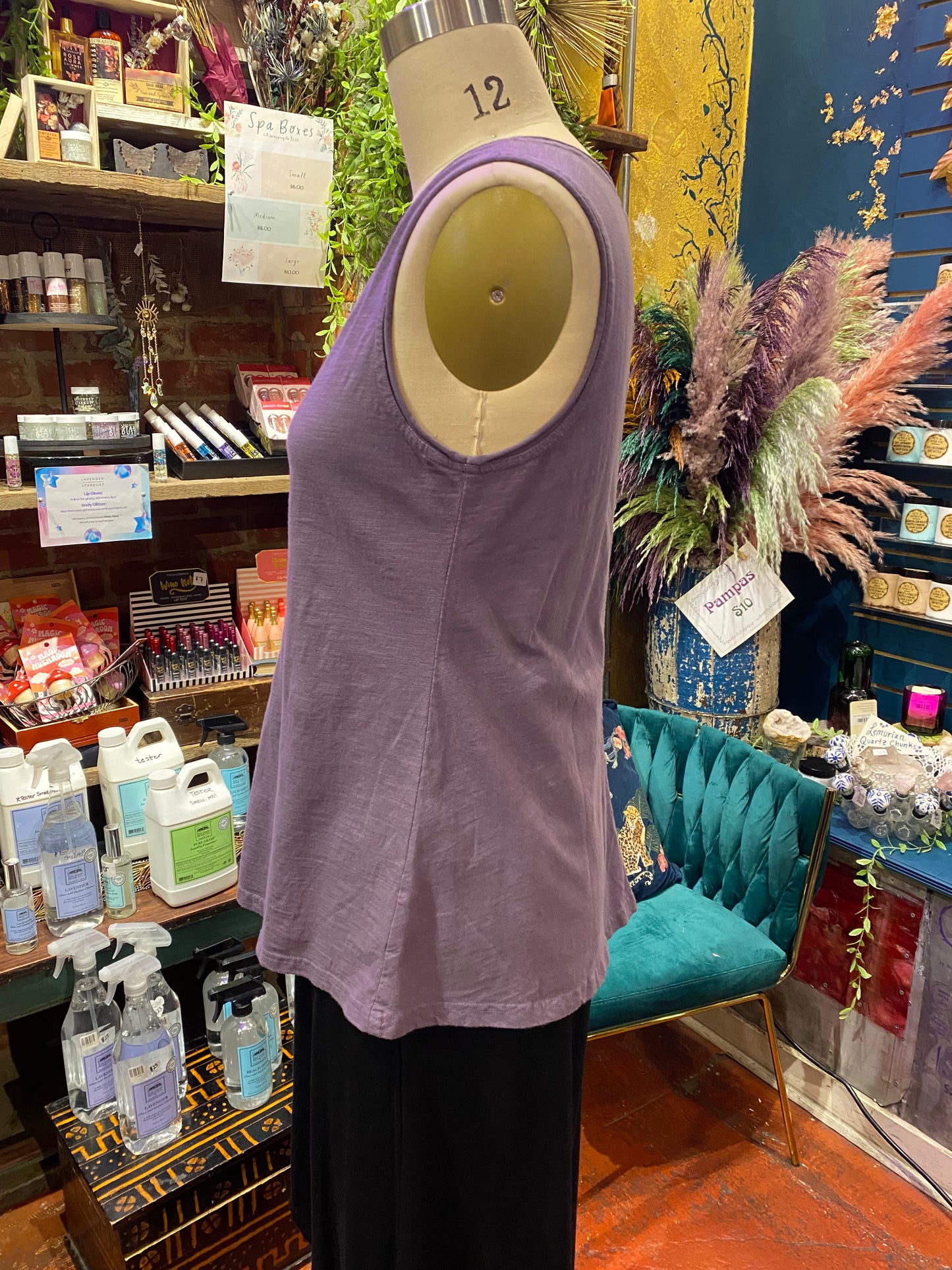 Swing Tunic Tank - Mulberry
