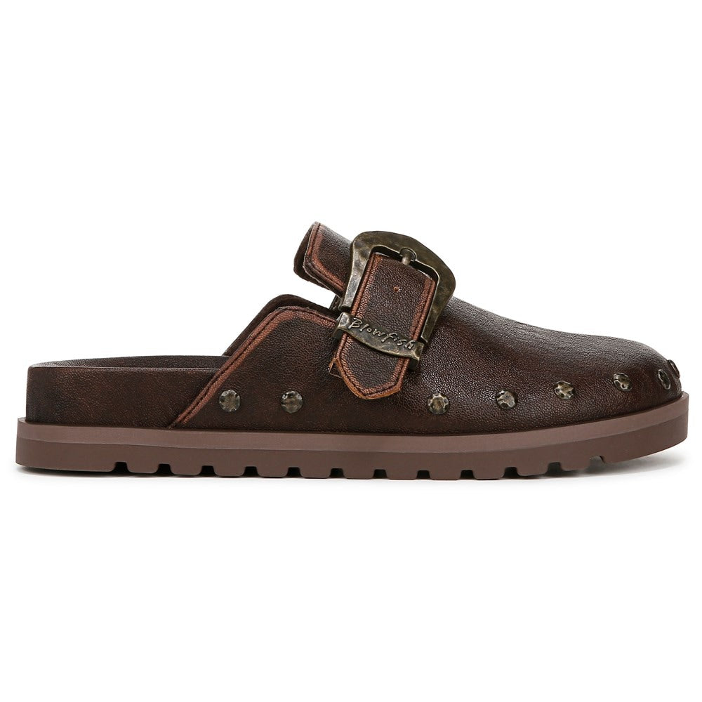 Skylar Clog - Distressed Brown