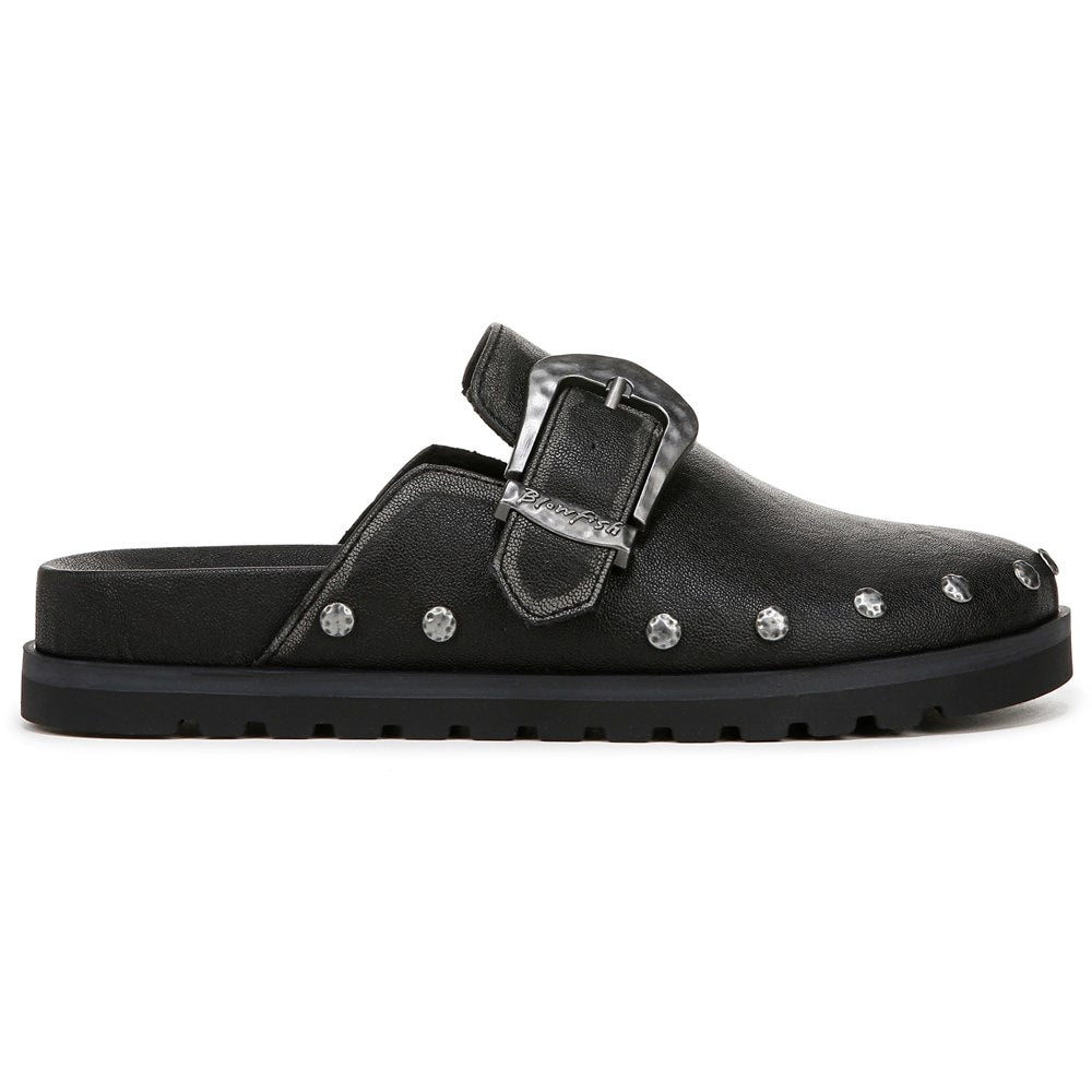 Skylar Clog - Distressed Black