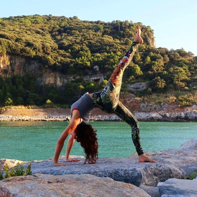 Rawr Talent Printed Yoga Leggings - La De Da