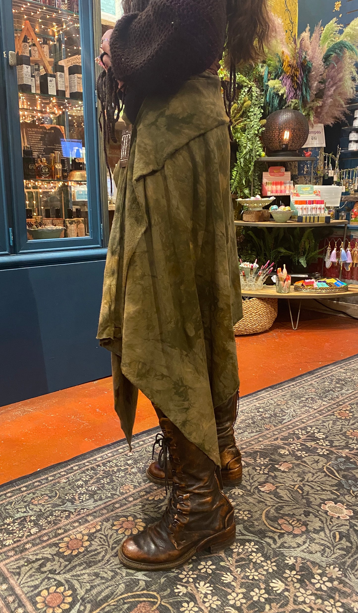 Minxi Athena Skirt - Green #1