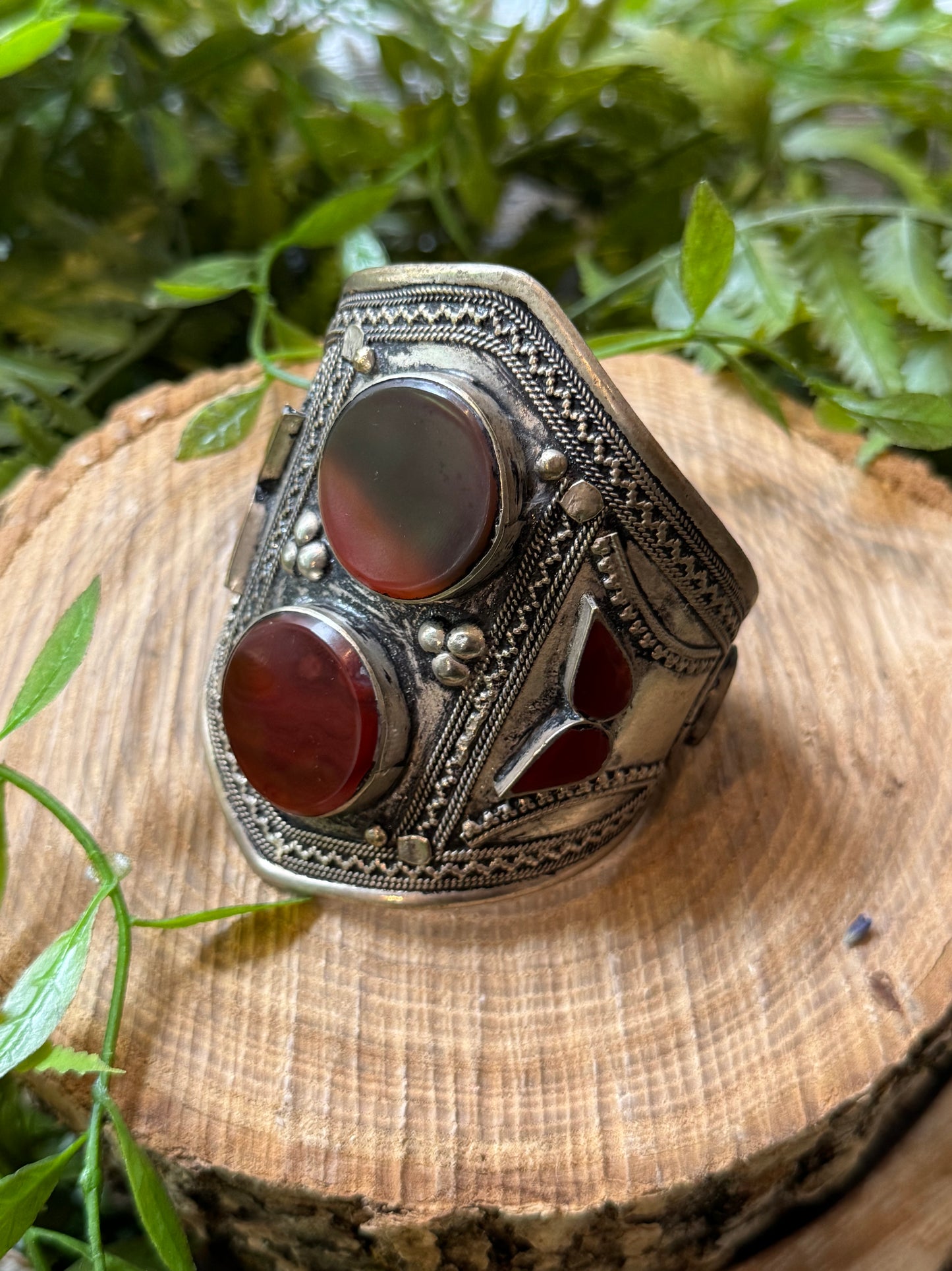 Agate Cuff Bracelet