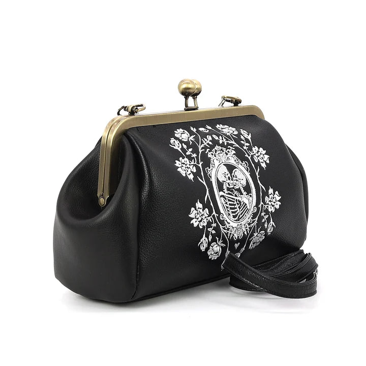 The Lovers Kisslock Bag in Vinyl
