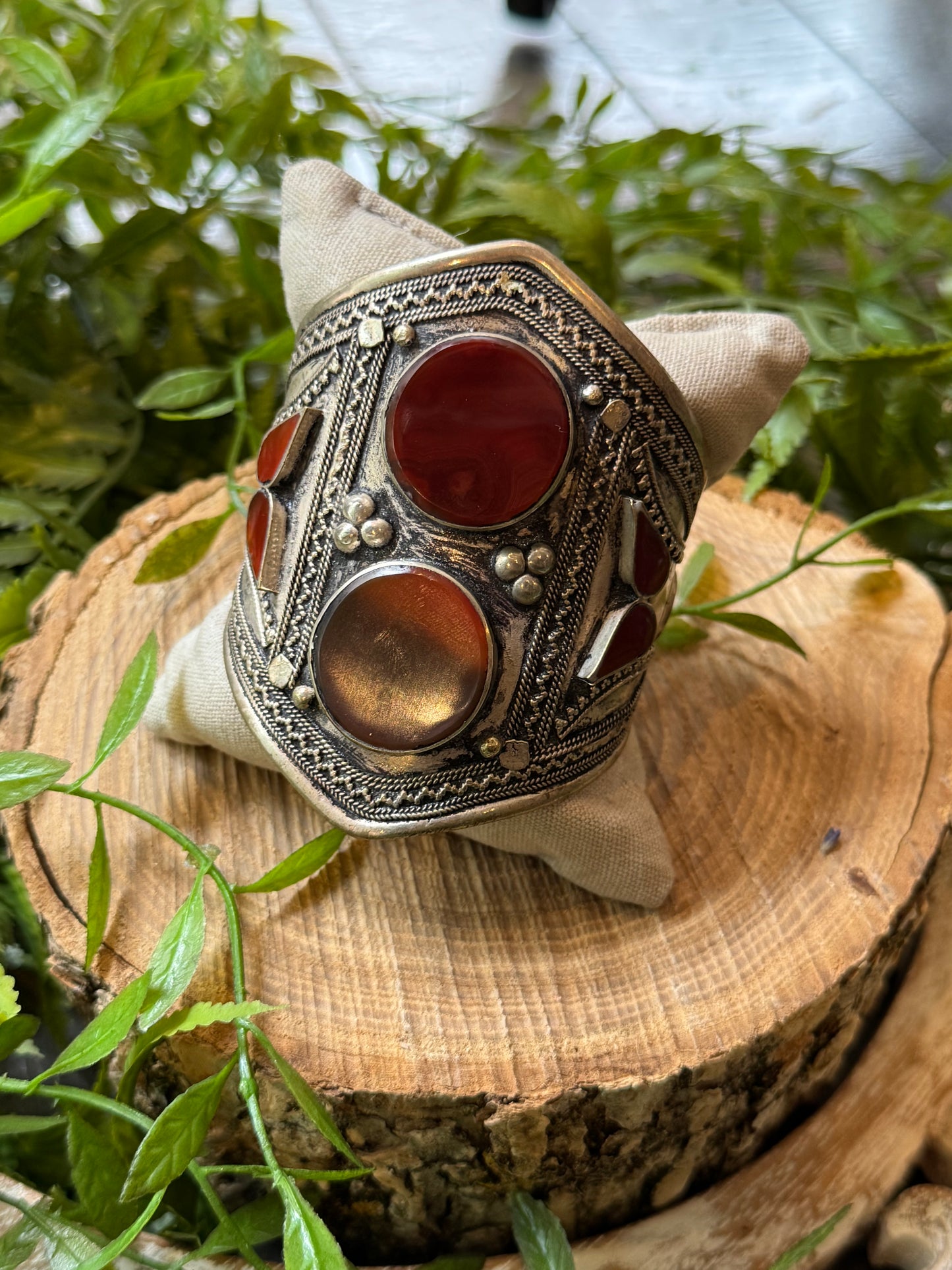 Agate Cuff Bracelet