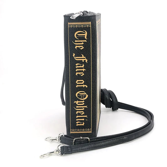 The Fate of Ophelia Book Clutch Bag in Vinyl
