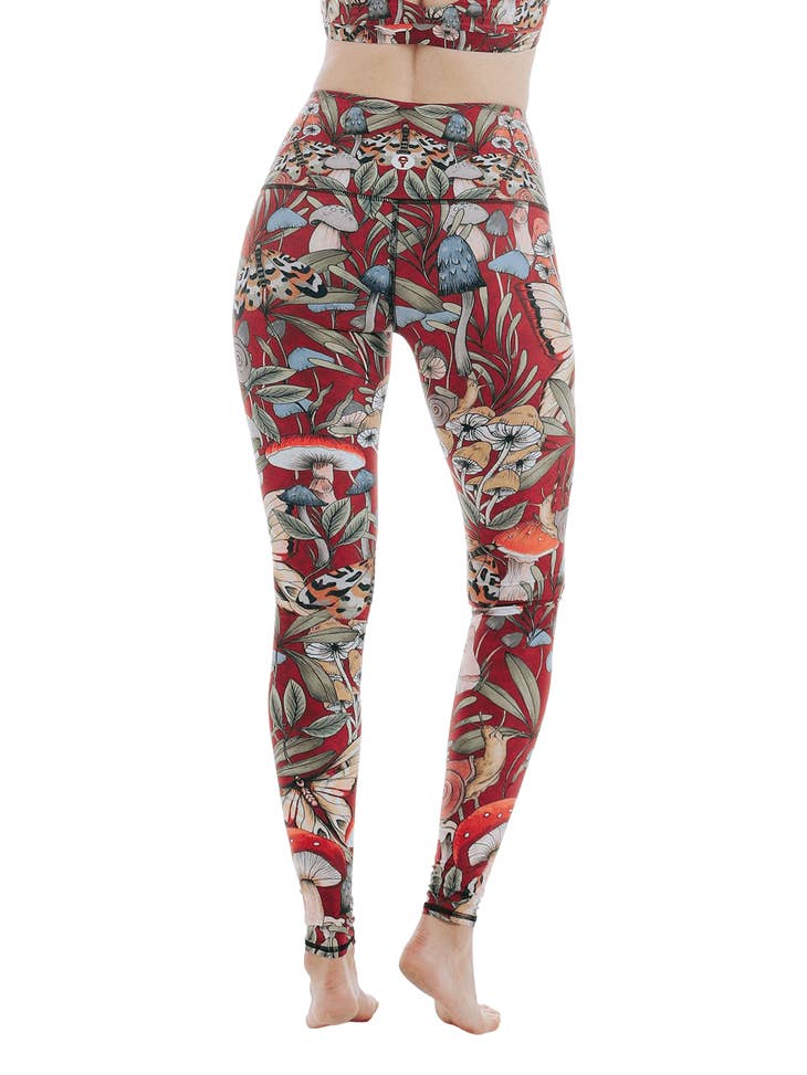 Fun Gal Printed Yoga Leggings - La De Da