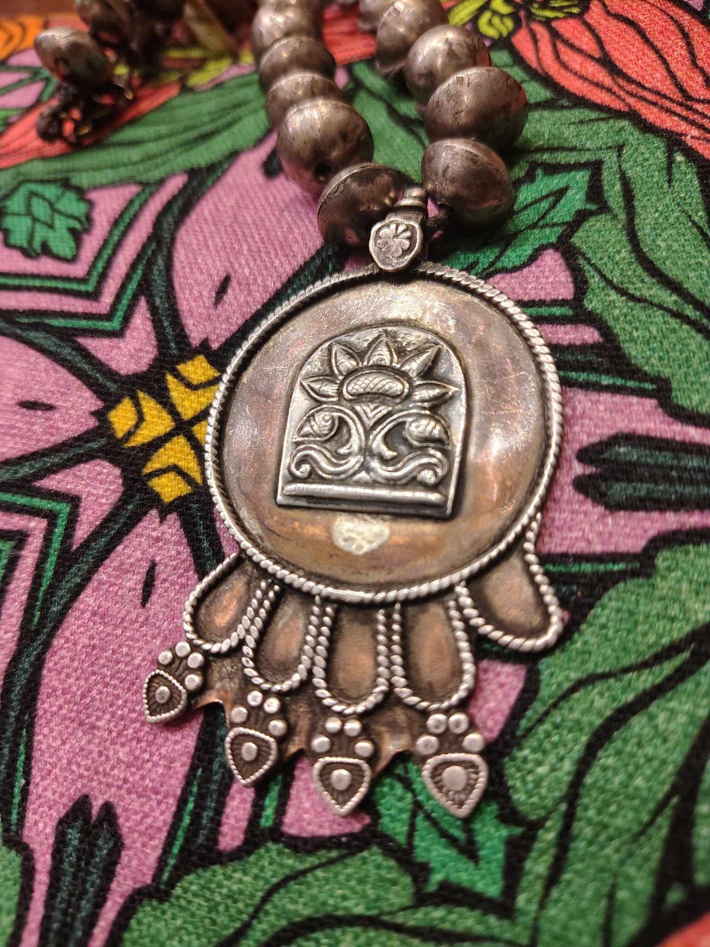 Copper India Pendant Necklace