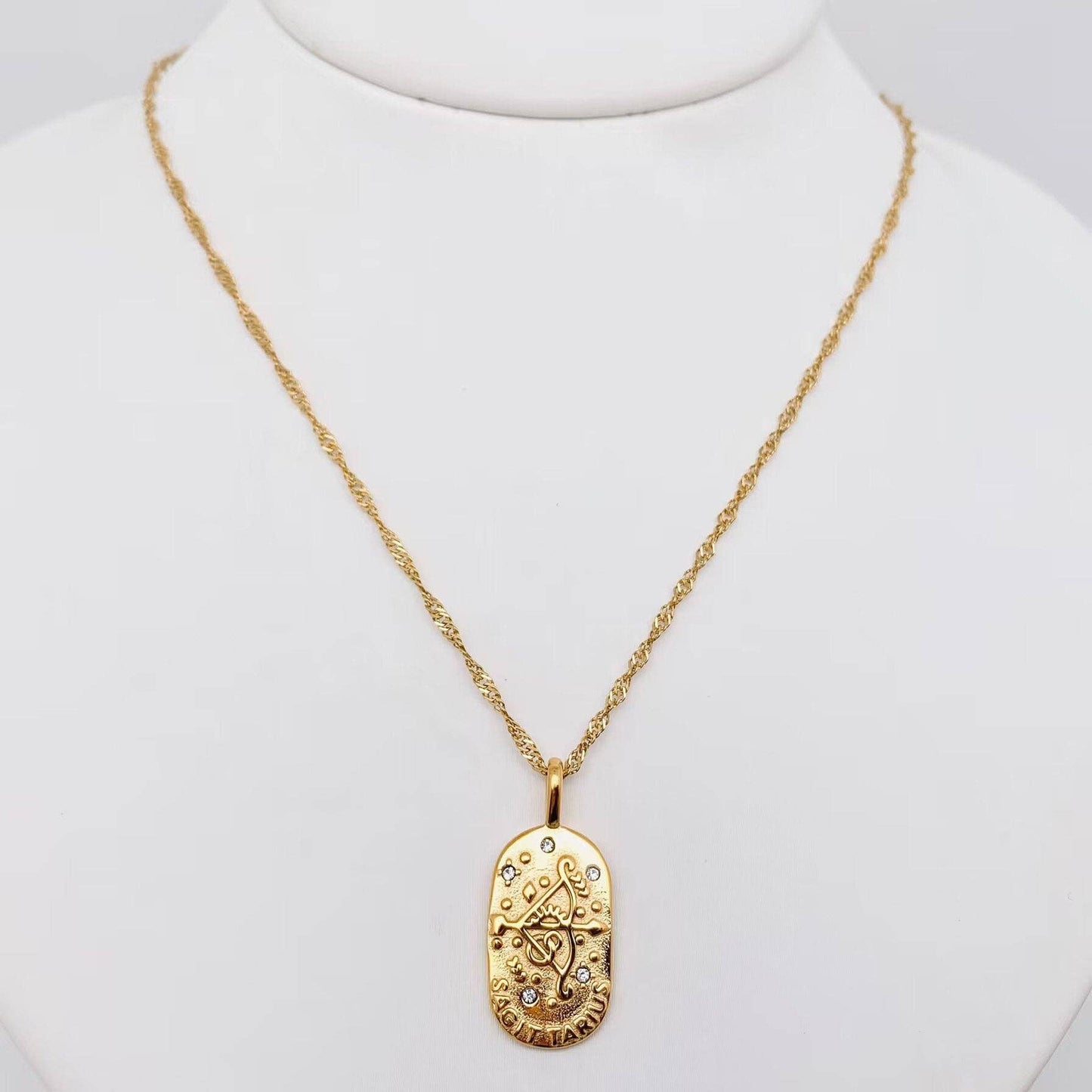 Zodiac Constellation Necklace - Sagittarius