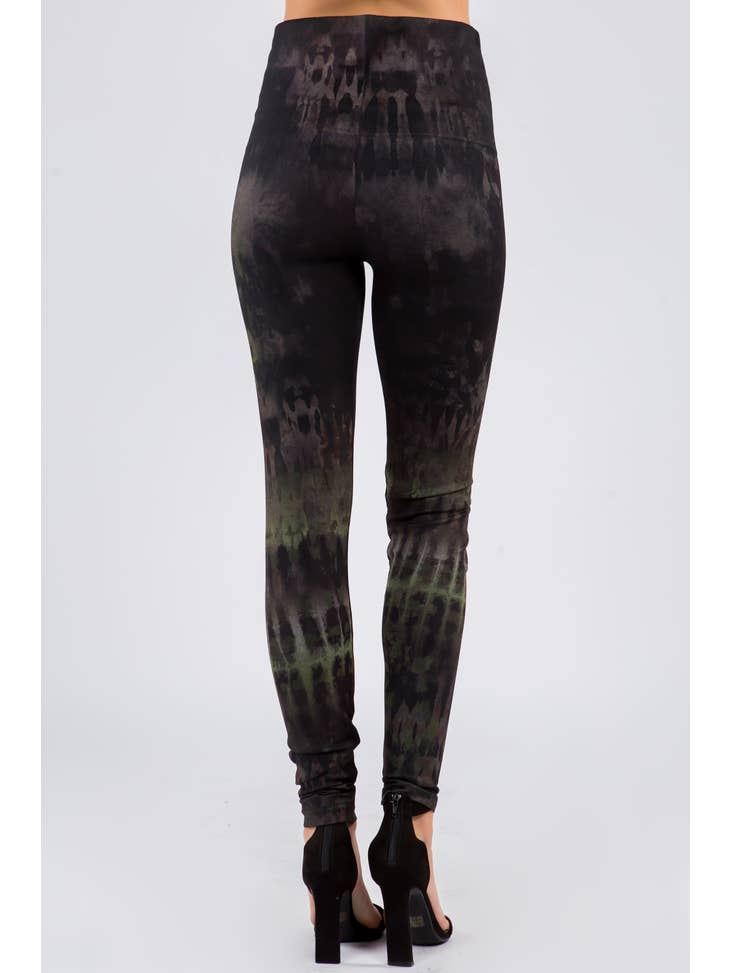 Textured Butterfly Print Leggings - La De Da