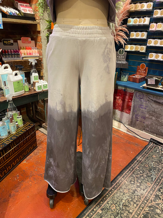 Custom Dyed Wide Leg Sweats - Reverse Thunderstorm