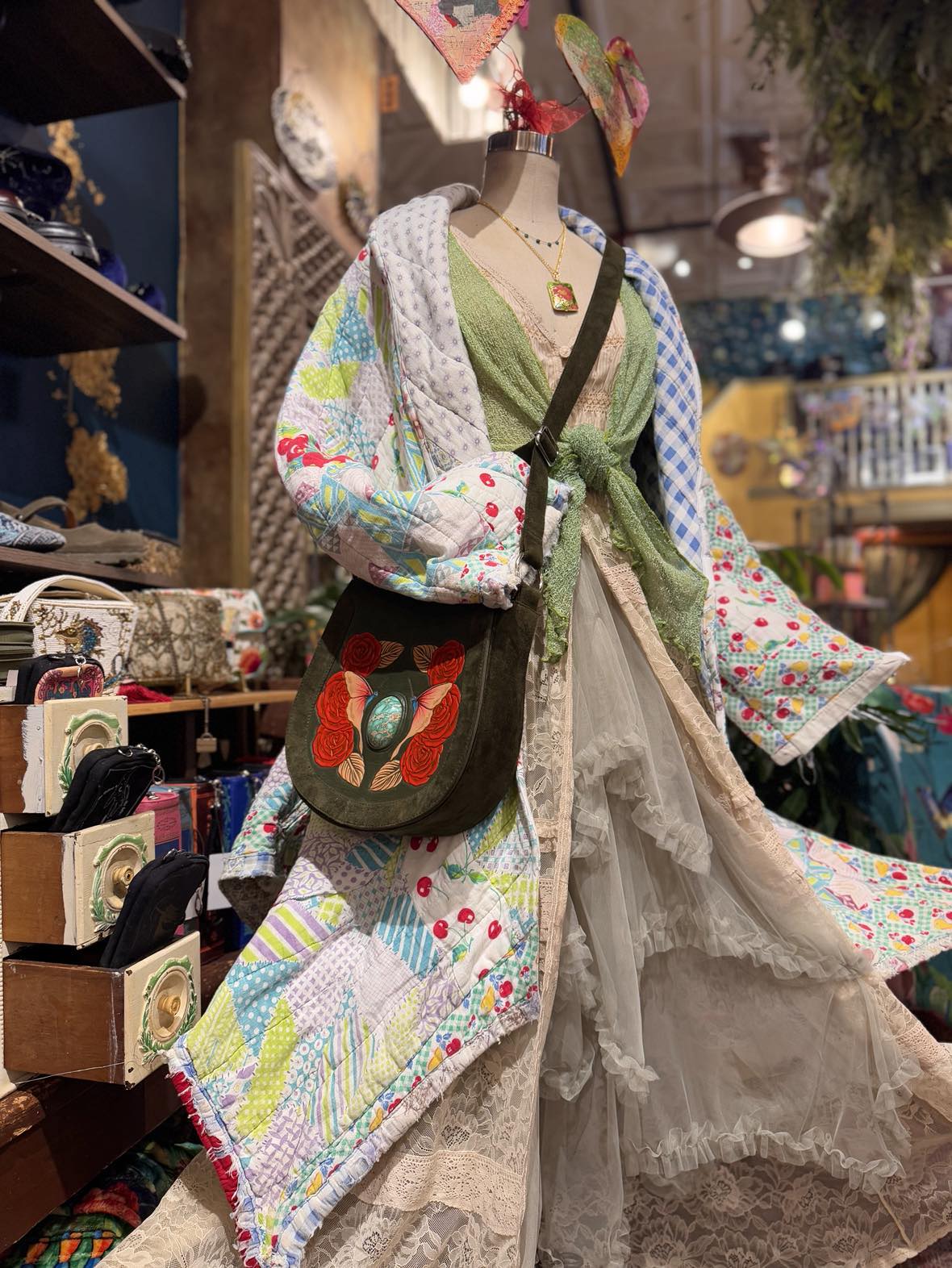 OOAK Handmade Upcycled Quilt Coat - Wynn*