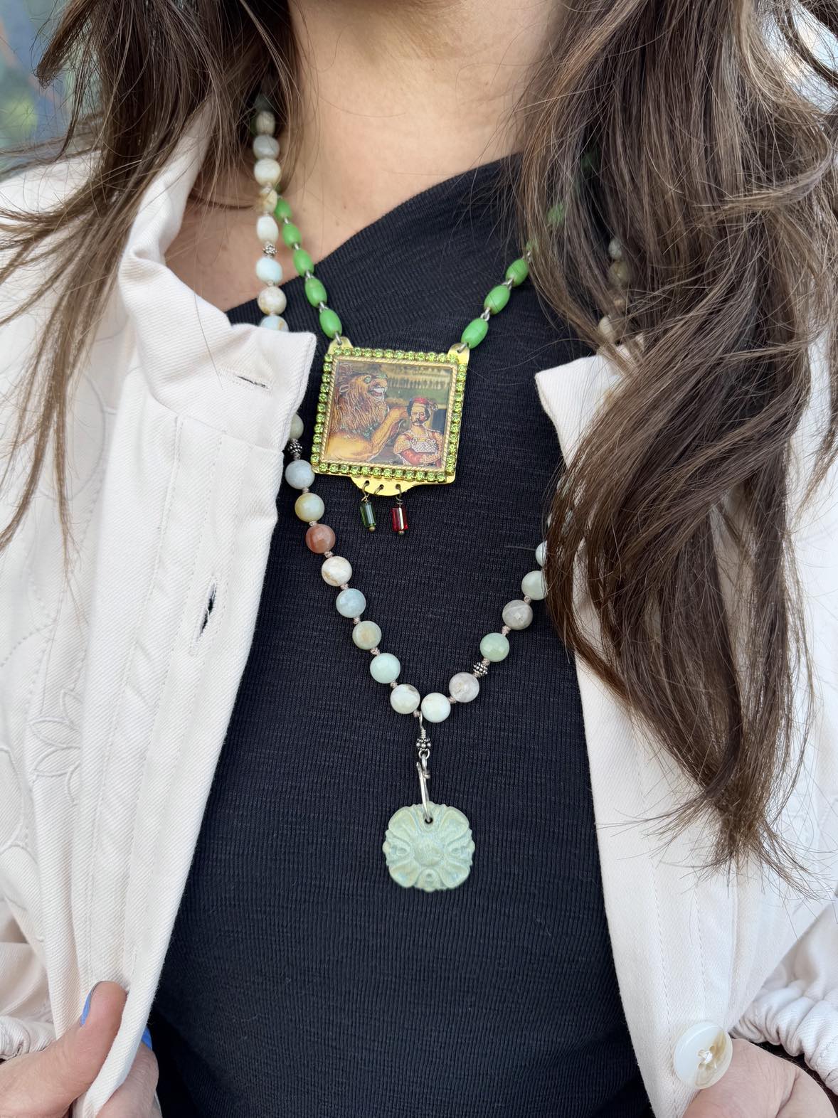 Not My Circus Necklace (Green)*