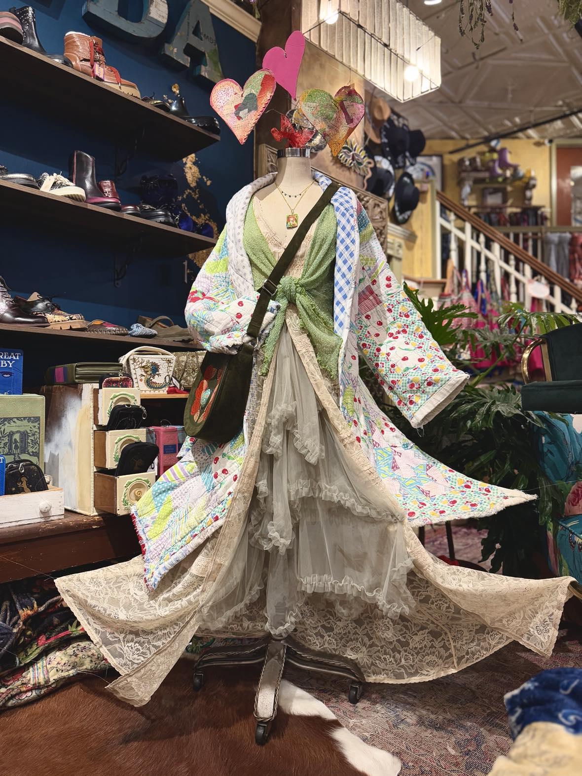 OOAK Handmade Upcycled Quilt Coat - Wynn*