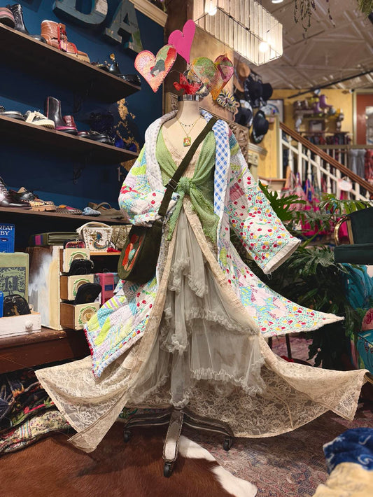 OOAK Handmade Upcycled Quilt Coat - Wynn*