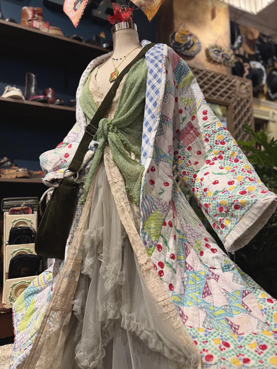 OOAK Handmade Upcycled Quilt Coat - Wynn*