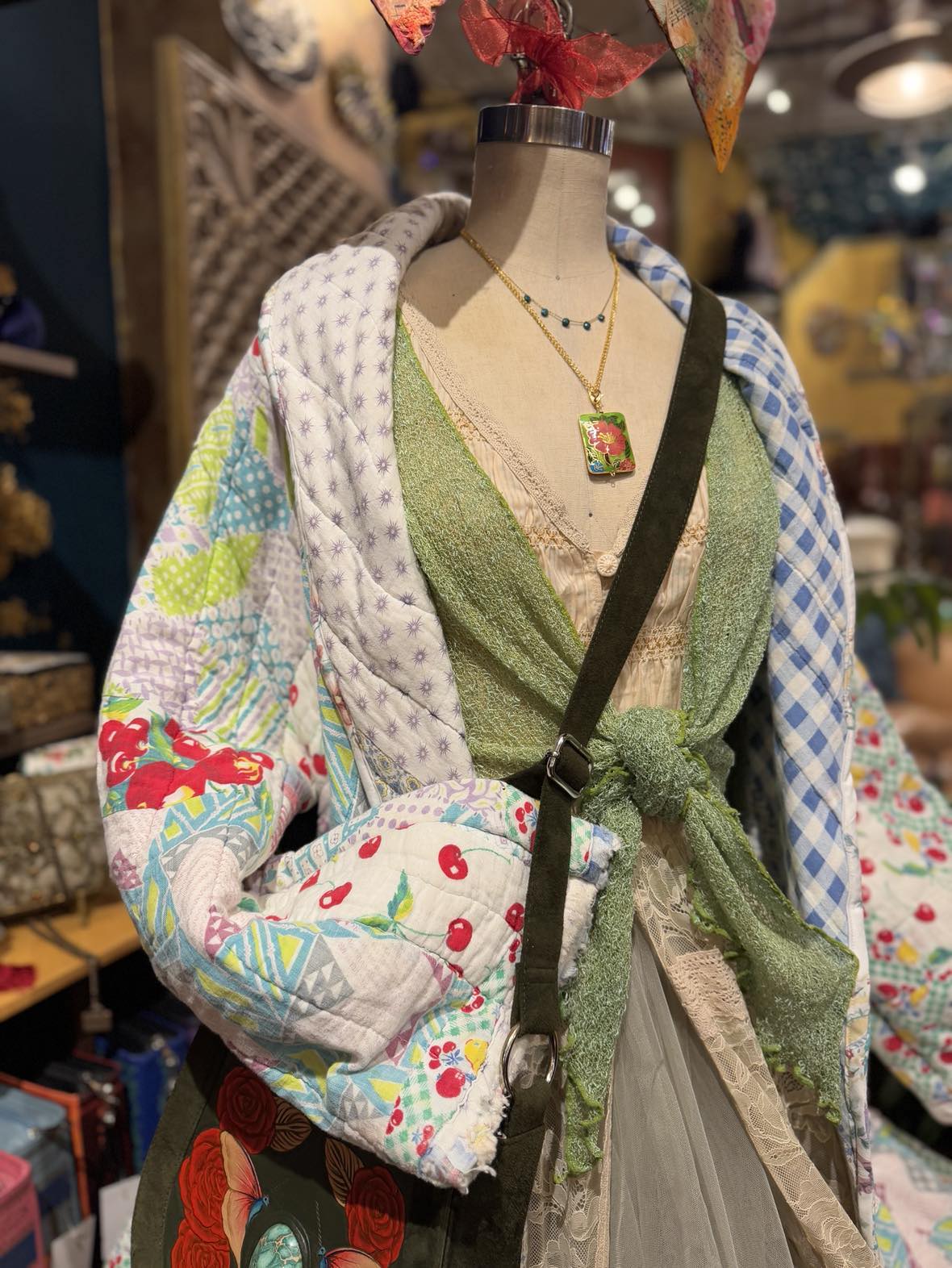 OOAK Handmade Upcycled Quilt Coat - Wynn*