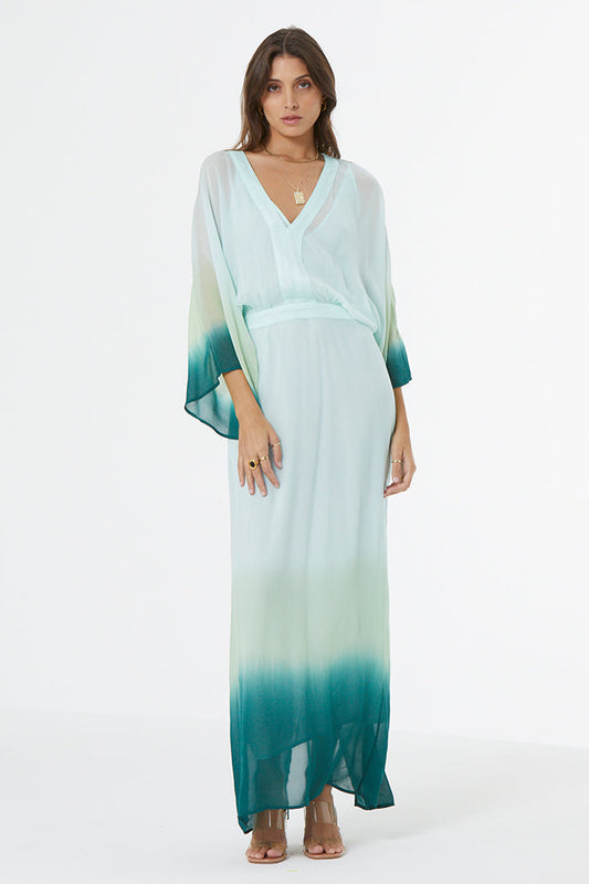 Olina Dress - Rainforest Ombre