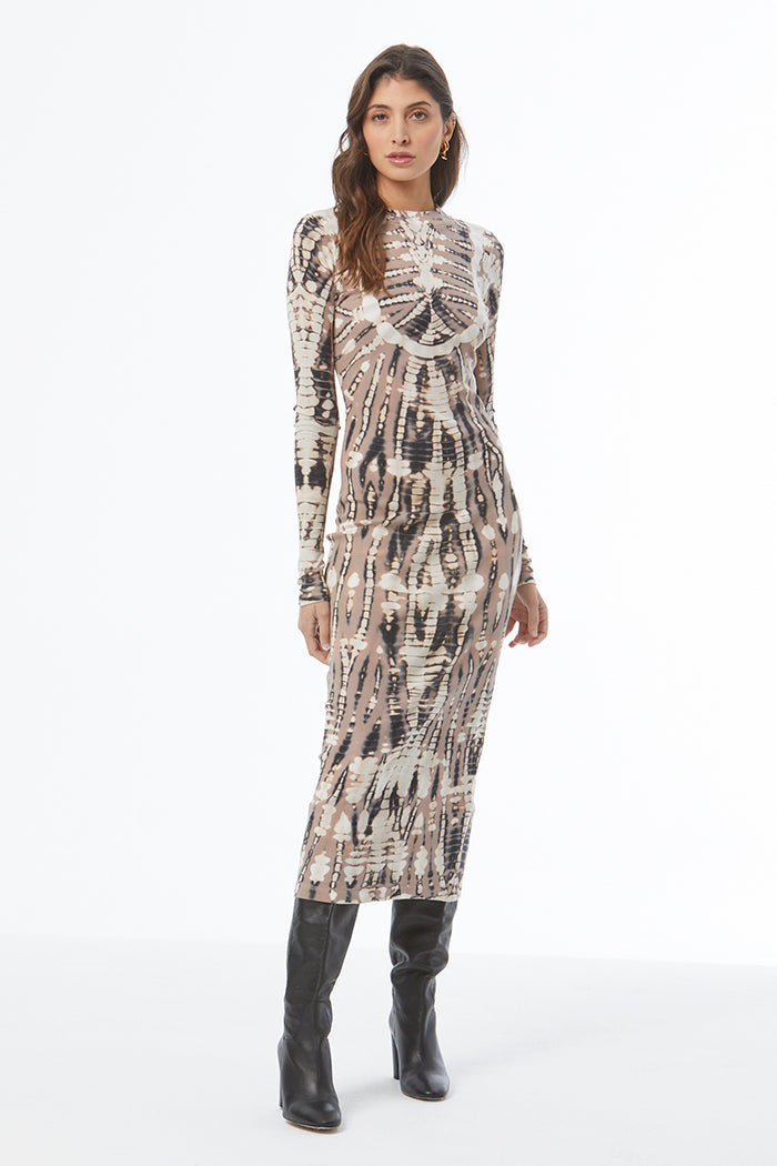 Dax Dress - Shiitake Nexus Wash