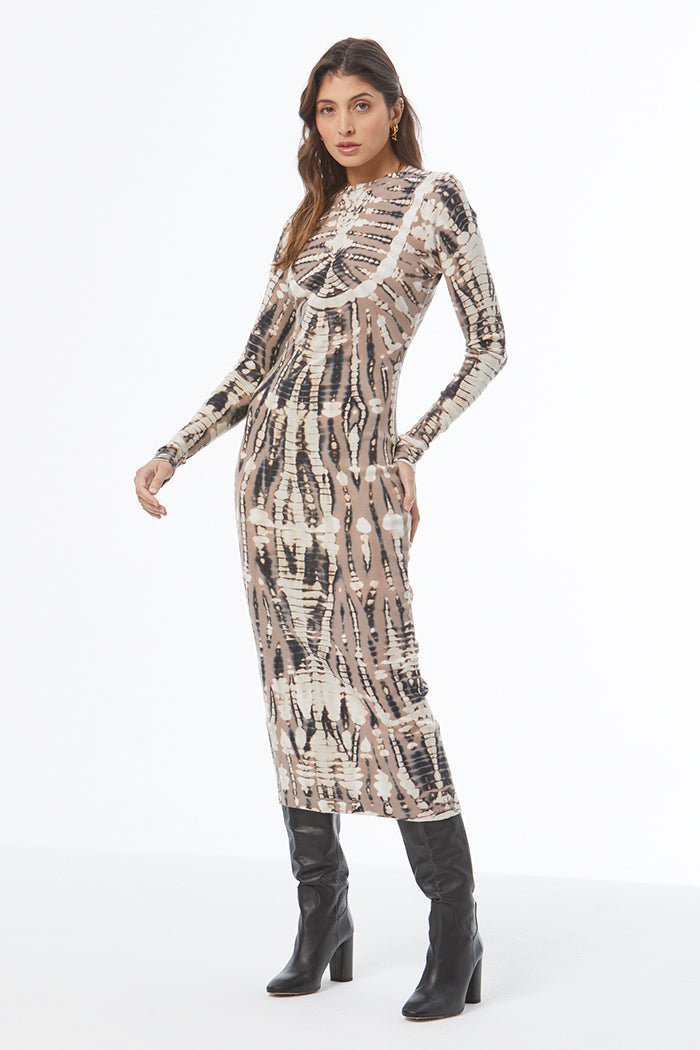 Dax Dress - Shiitake Nexus Wash