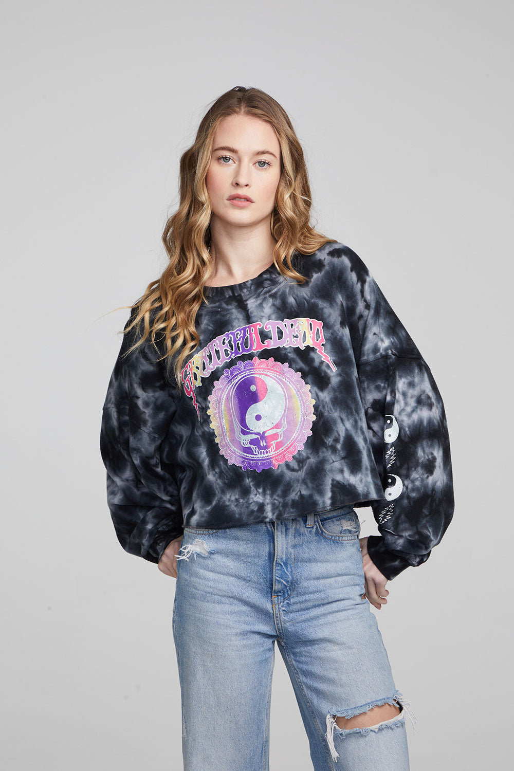 Grateful Dead Yin Yang Skull Pullover - La De Da