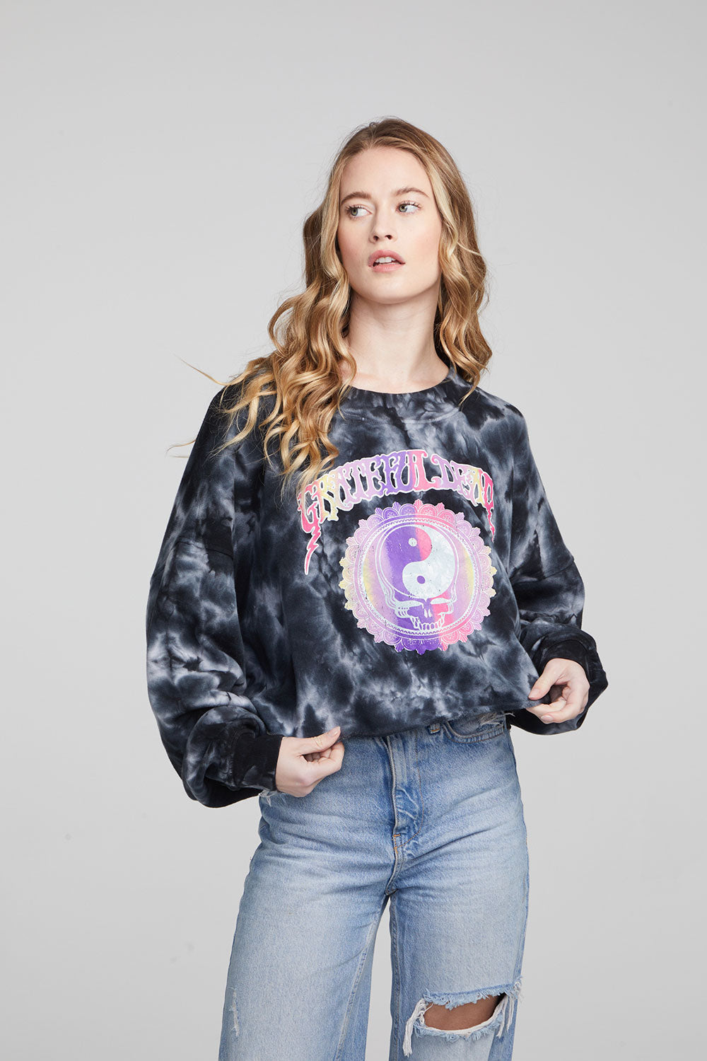 Grateful Dead Yin Yang Skull Pullover - La De Da
