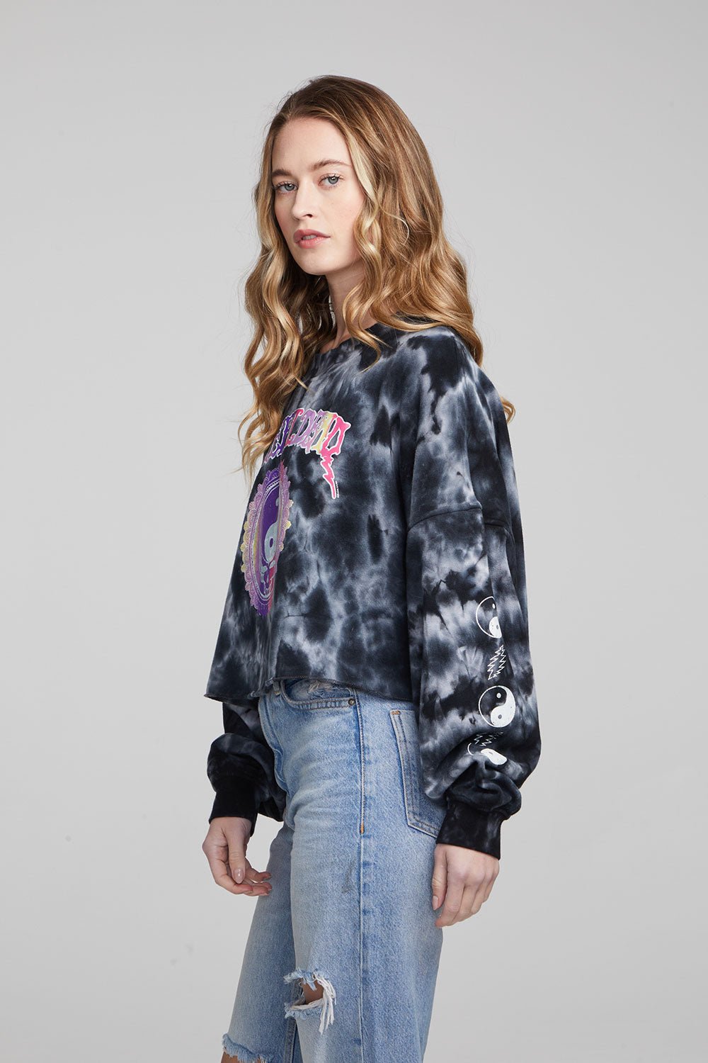 Grateful Dead Yin Yang Skull Pullover - La De Da