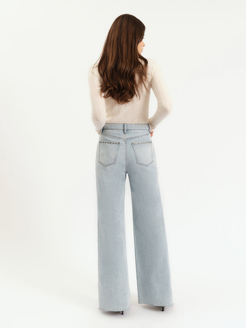 Far Out High Rise Wide Leg - Lets Dance