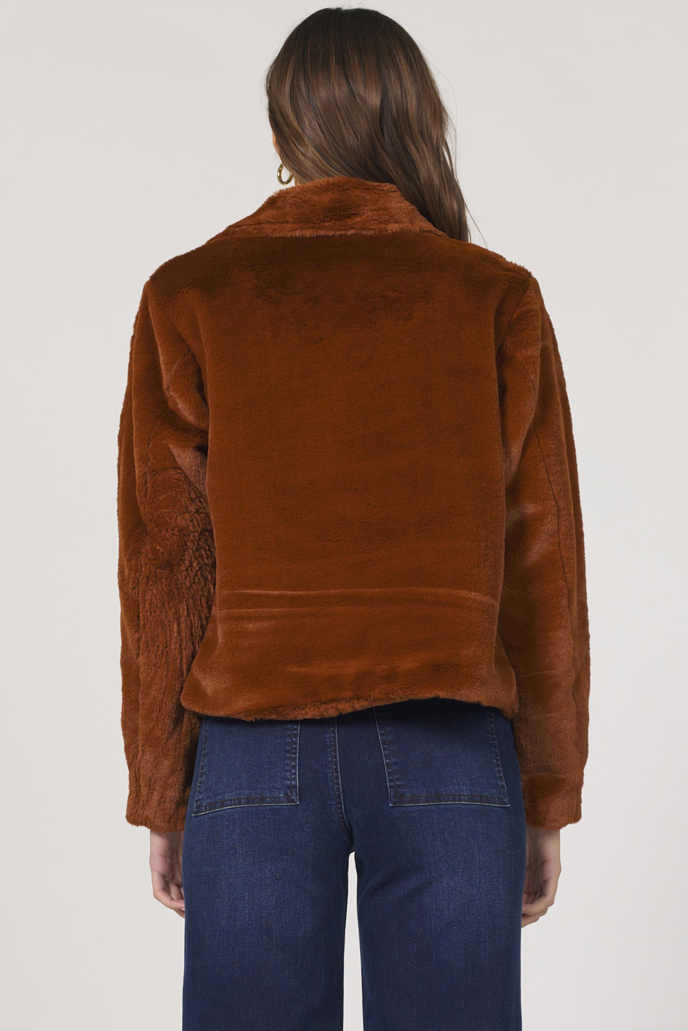 Autumn Fleece Jacket - Burning Wood