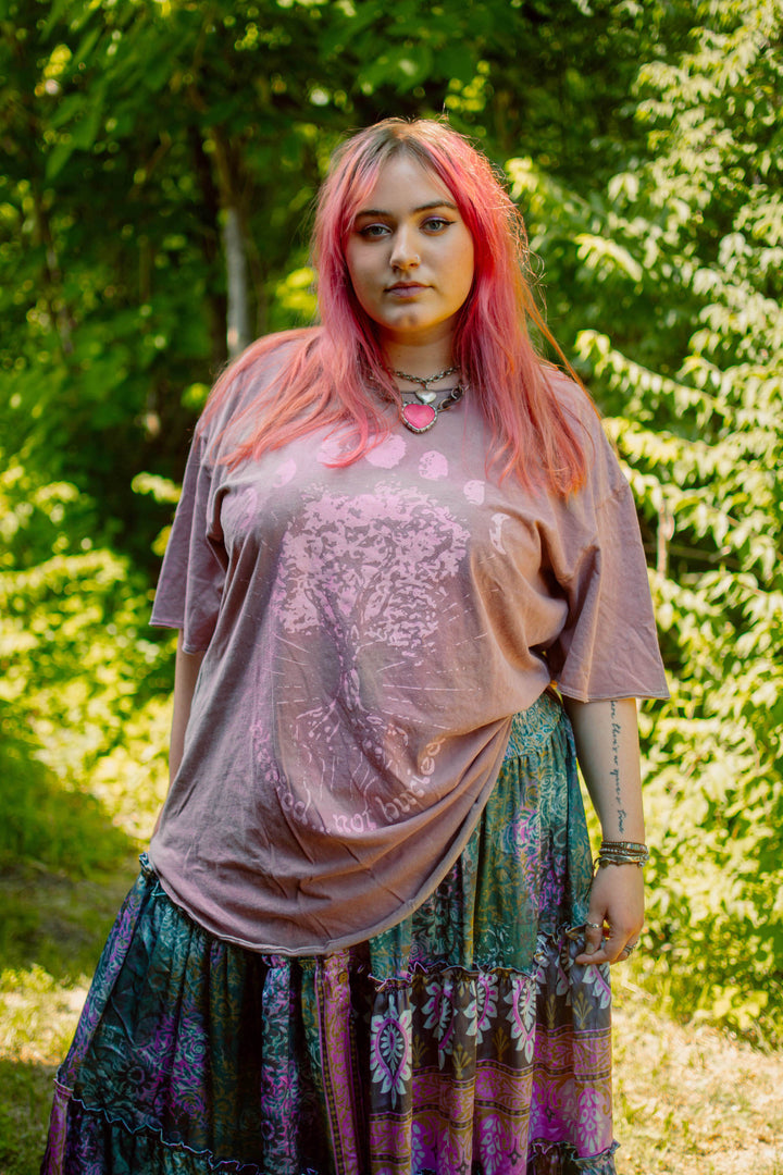 Mauve Planted Not Buried Dream Tee - La De Da