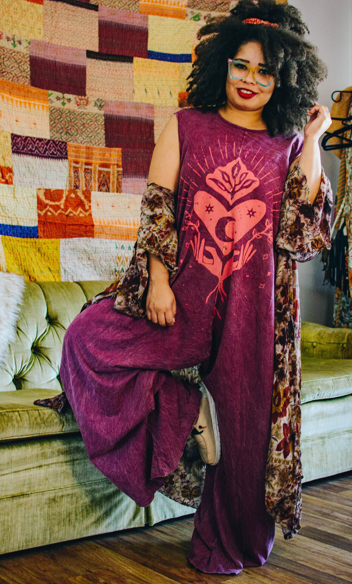 Rooted Heart Dream Jumpsuit - La De Da
