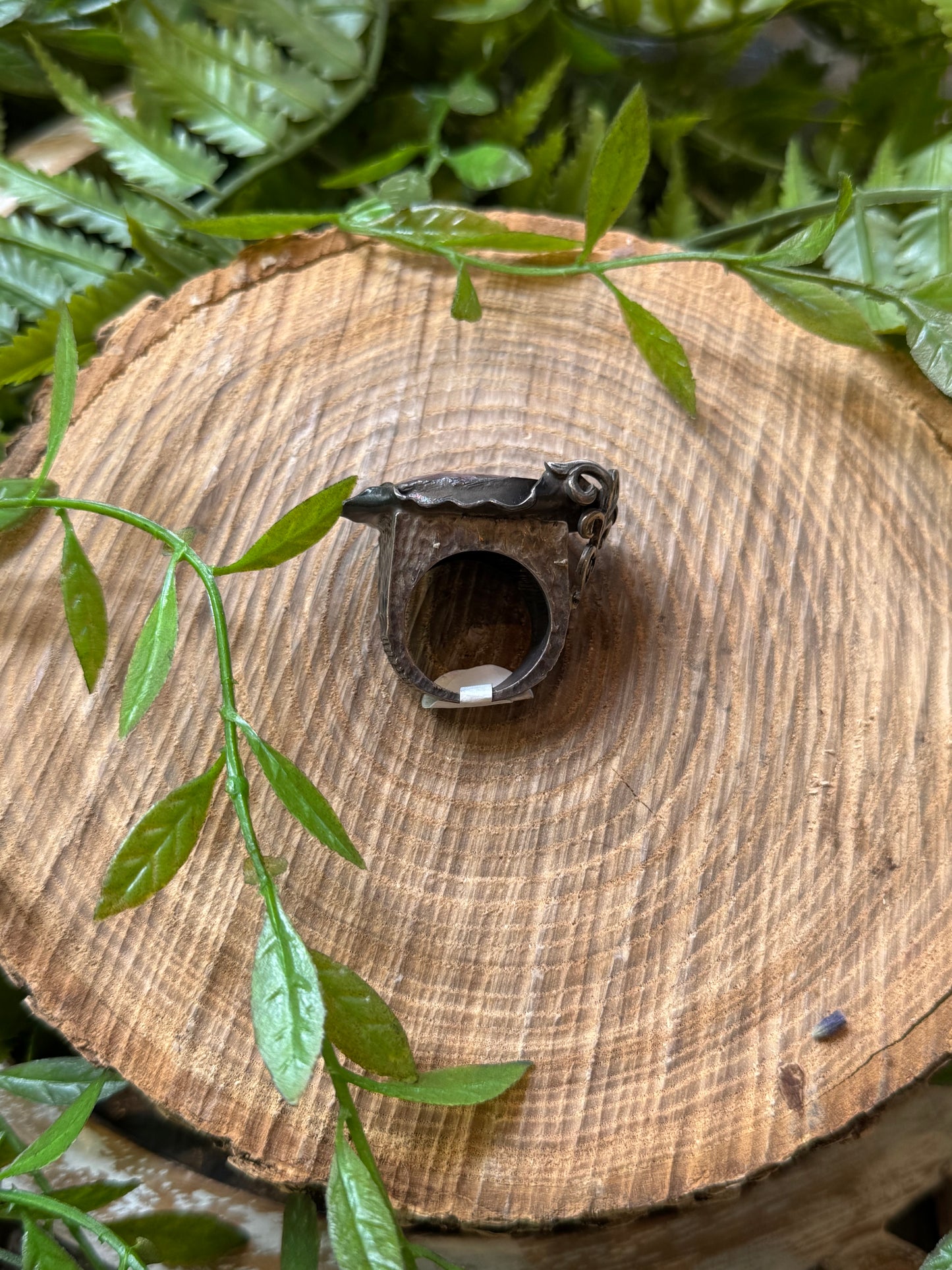 Rust Sapphire Ring