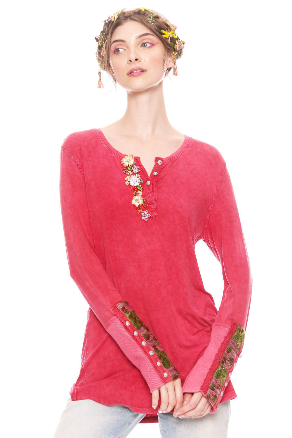 Destination Crafted Knit Top - La De Da