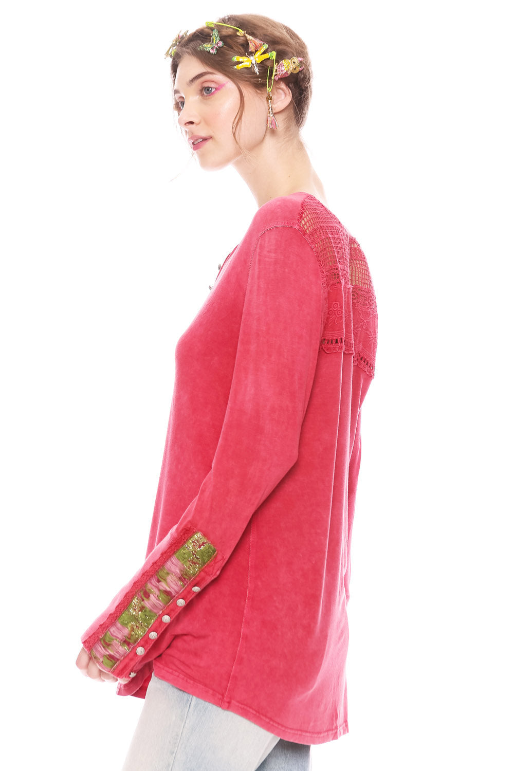 Destination Crafted Knit Top - La De Da