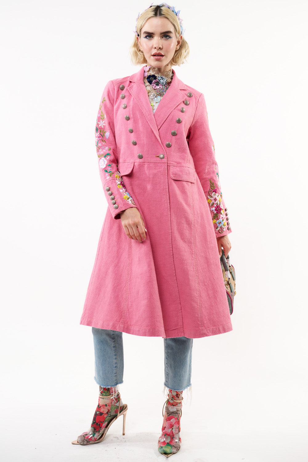 Pink City Coat - Rose