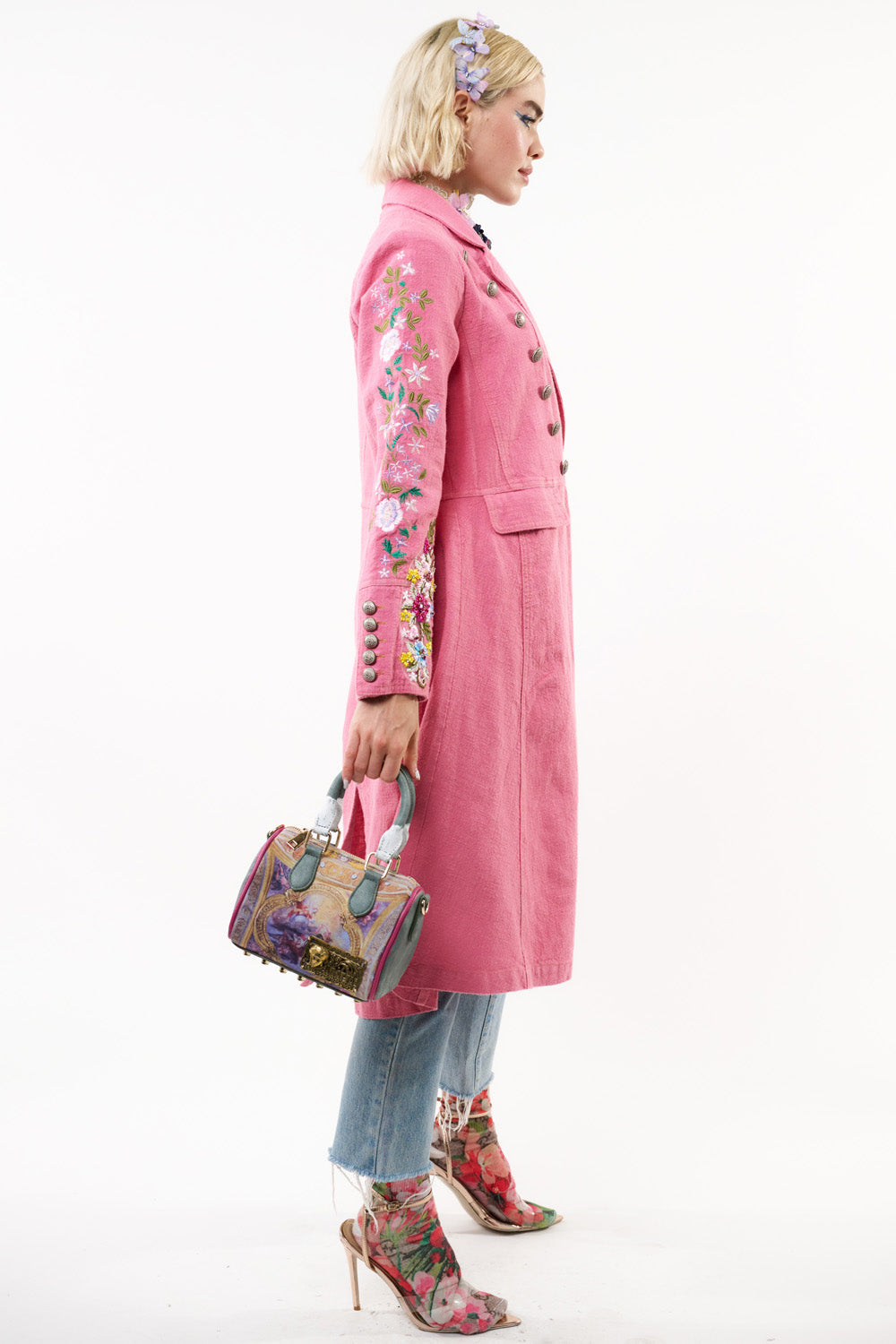 Pink City Coat - Rose