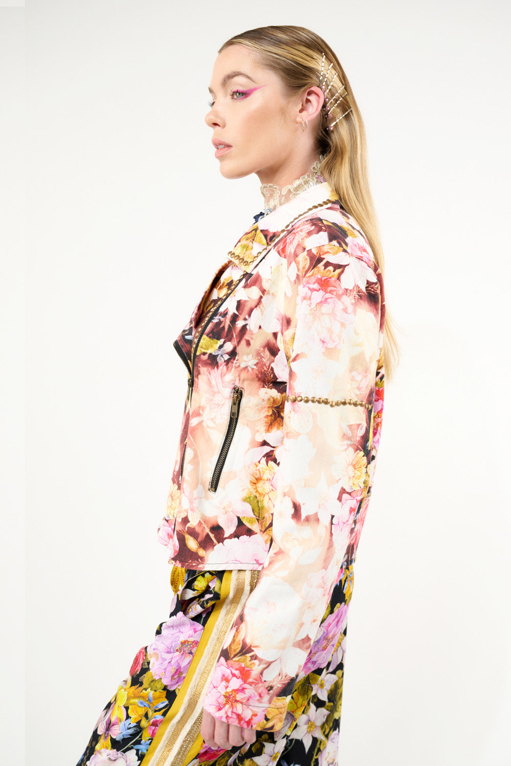 Flower Bomb Jacket - Night Floral
