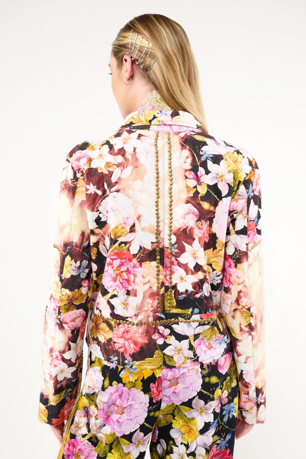 Flower Bomb Jacket - Night Floral