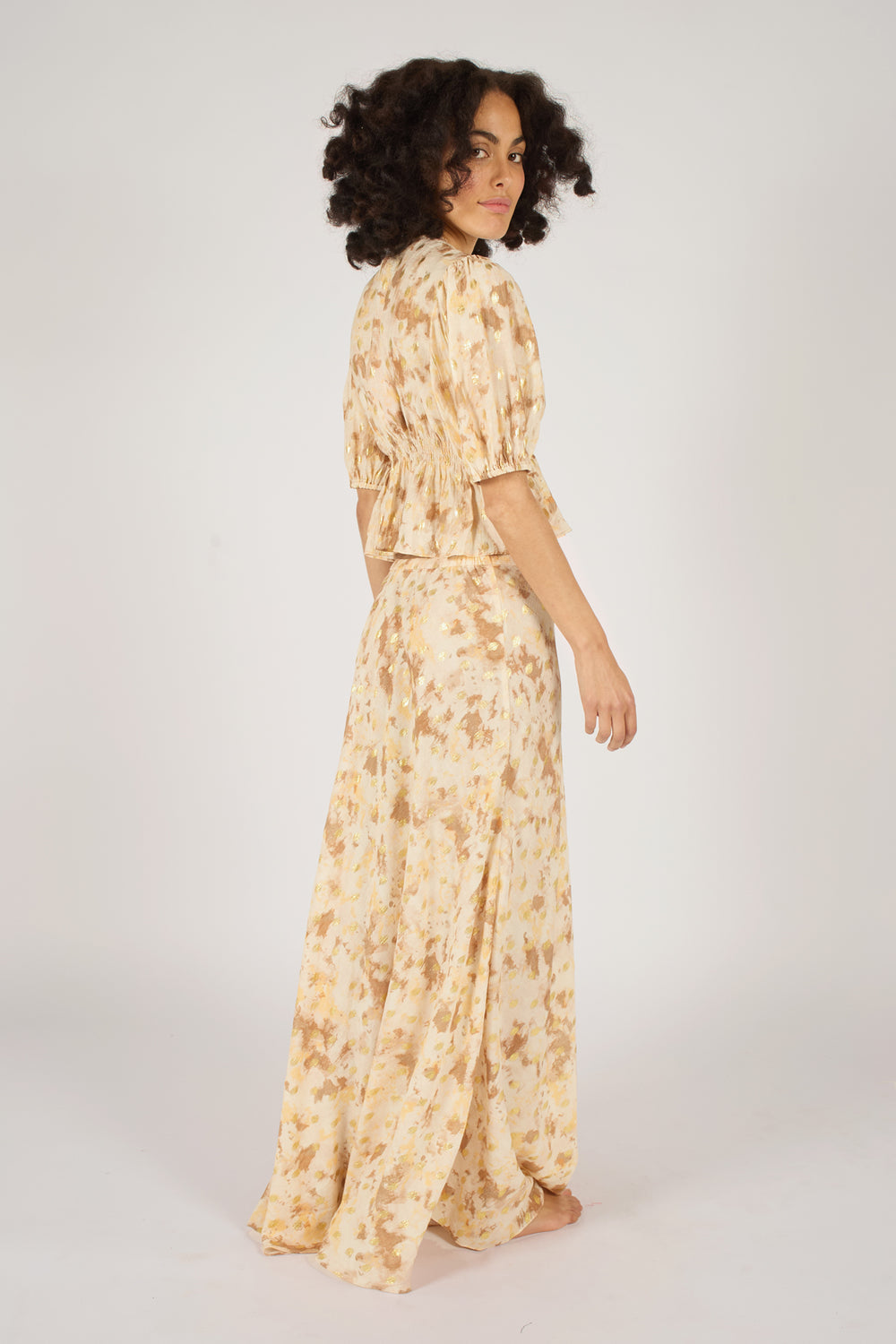 Margot Top - Gold Rush Brown
