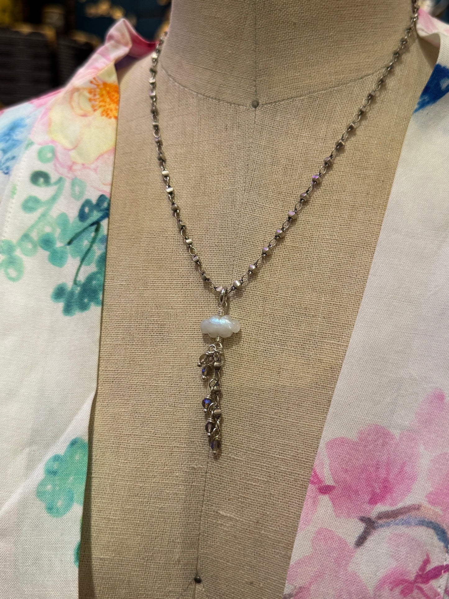 Silver Cloud Necklace